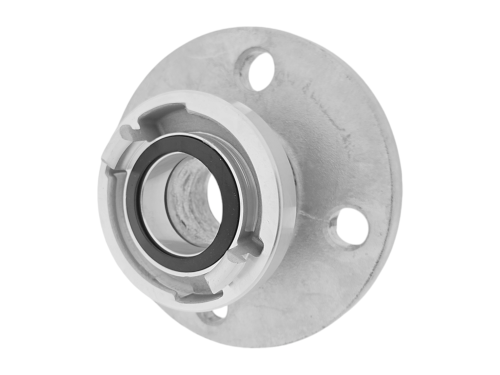 Übergangsstück C - DN50 Storz auf Flansch Aluminium geschmiedet PN16 bar